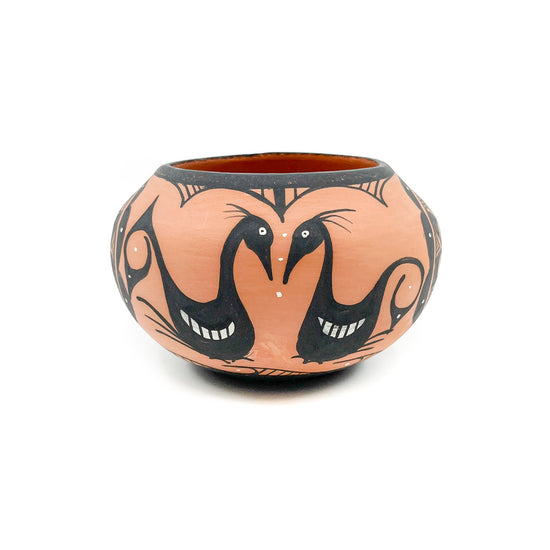 Beautiful Zuni Pot Hand Painted by Darla Westika