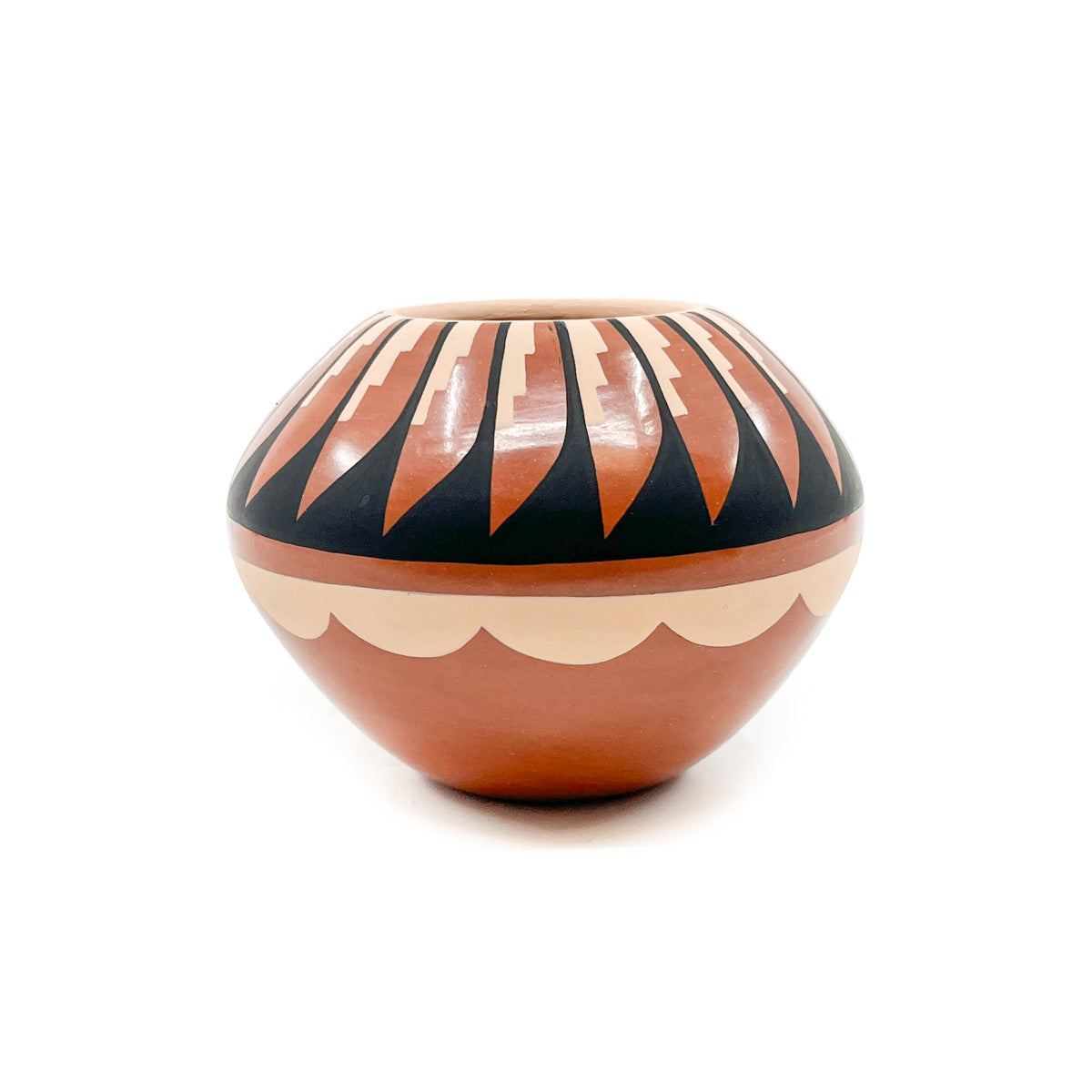 Polychrome Seed Pot by C. G. Loretto