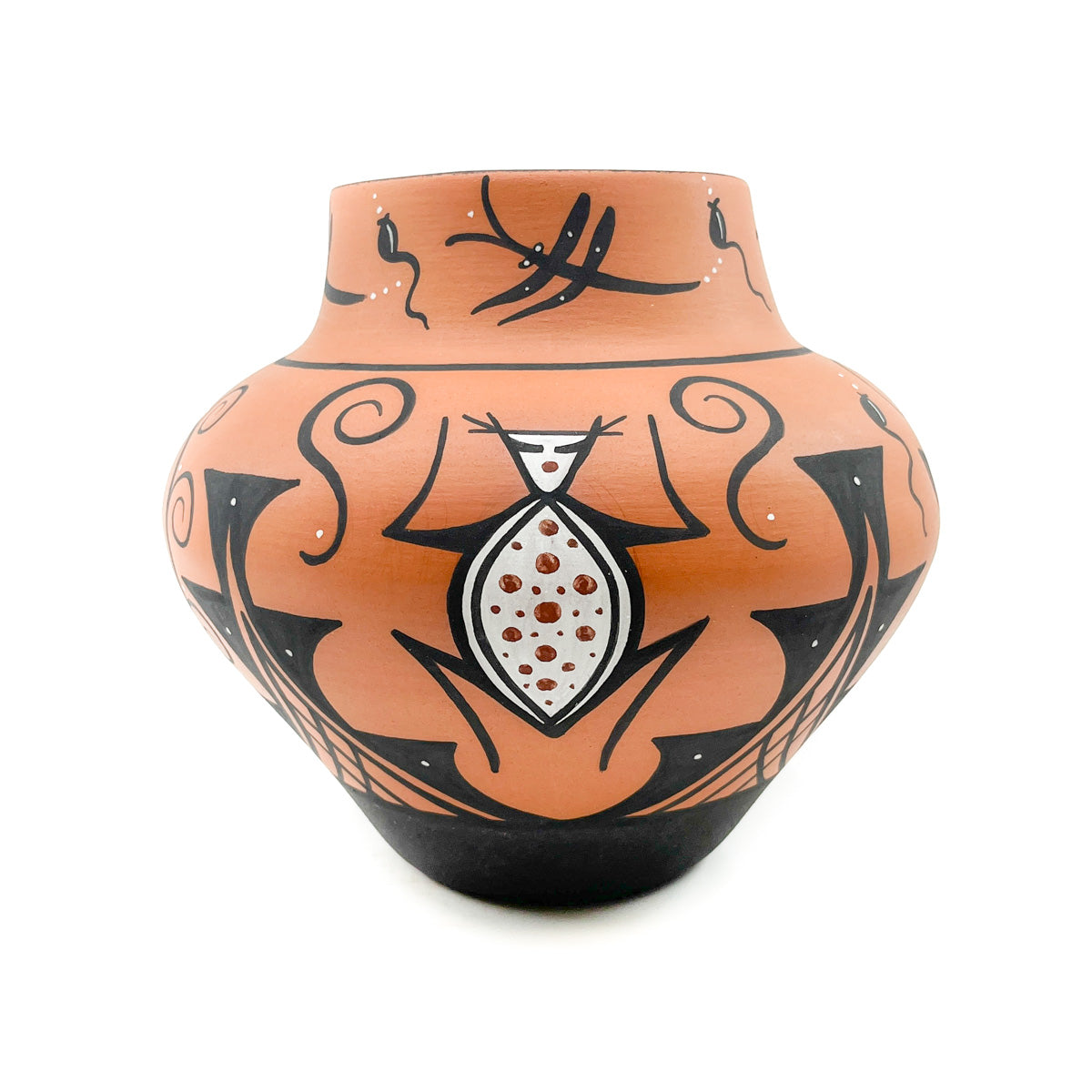 Zuni Pot with Traditional Designs