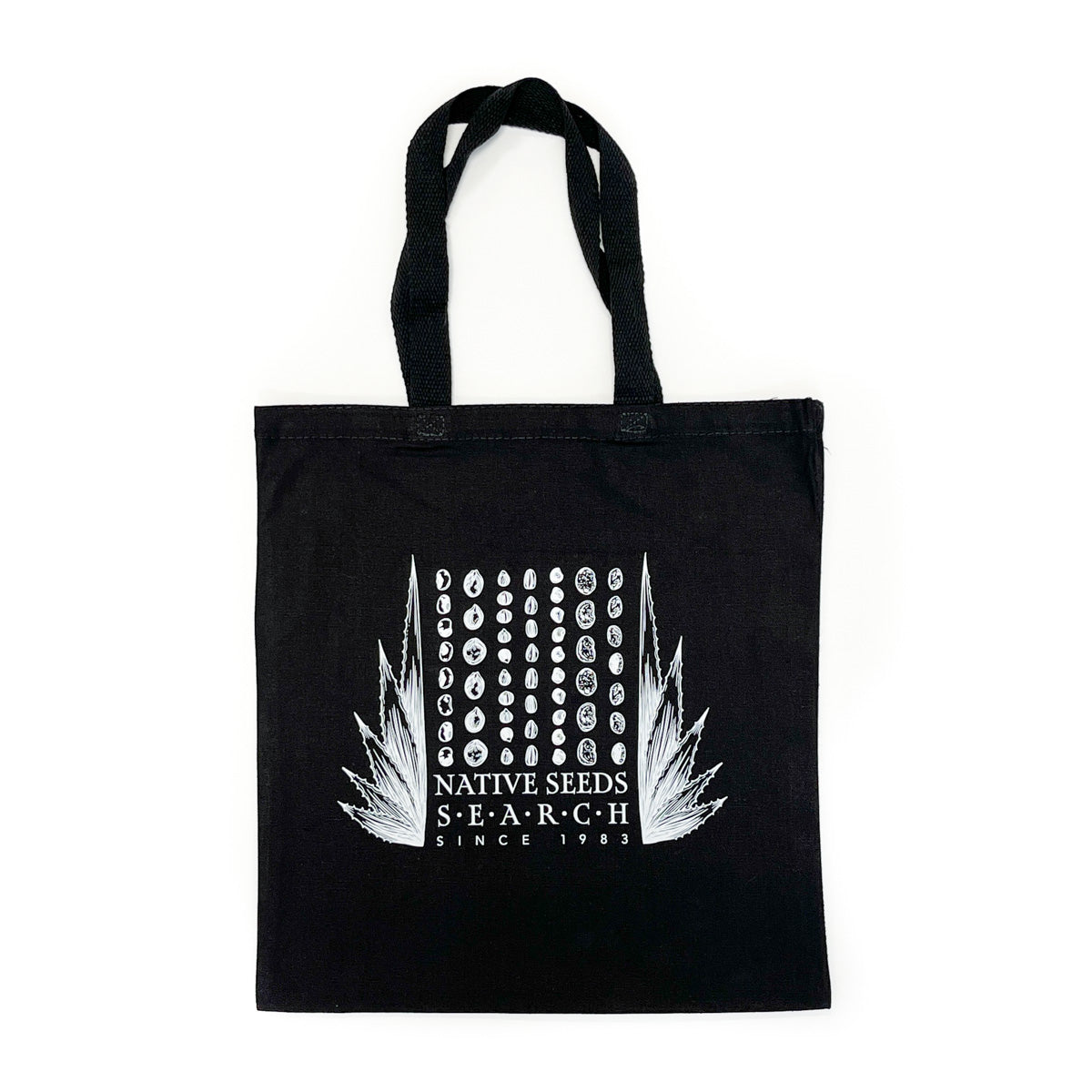 Native Seeds/SEARCH Black & White Tote Bag - SPECIAL EDITION