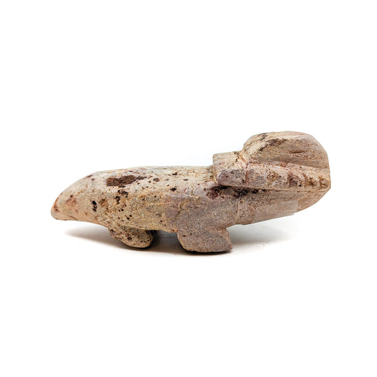 Yoreme (Mayo) Lizard Soapstone Carving