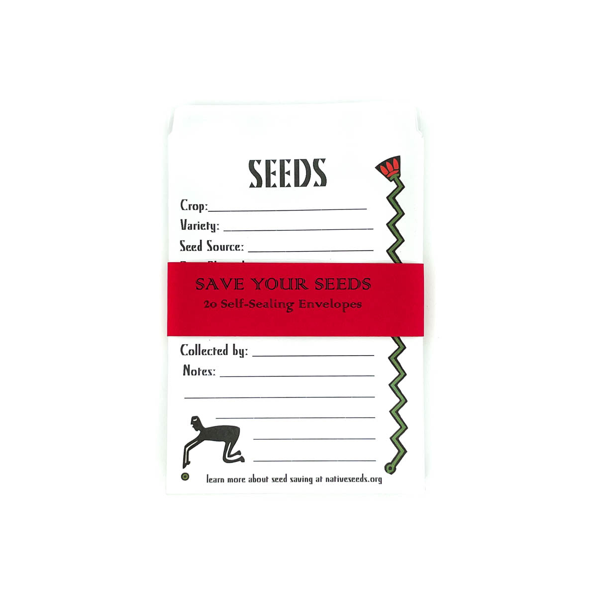 Seed Saving Envelopes NativeSeedsSearch