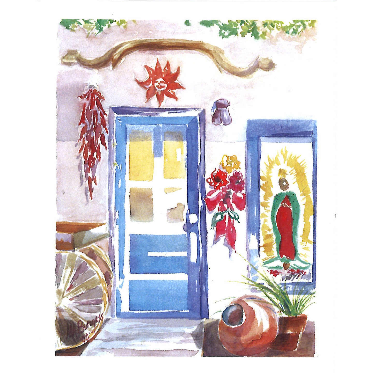 Virgin de Guadalupe Doorway
