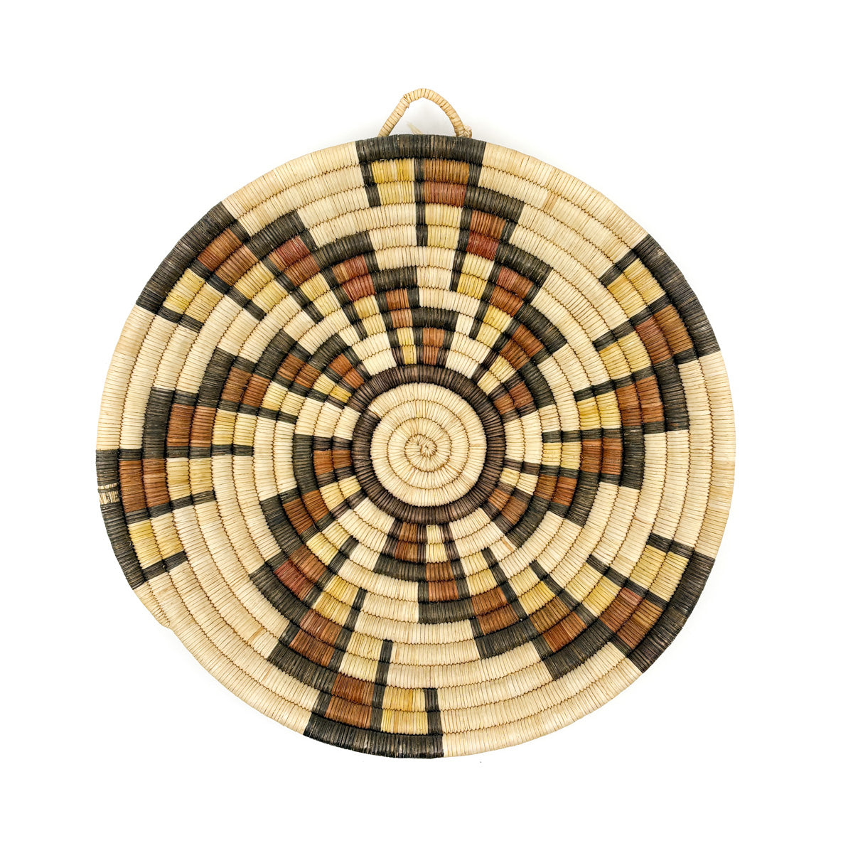 Hopi Coiled Basket - Monsoon  Design