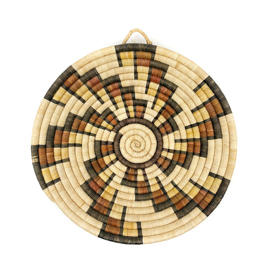 Hopi Coiled Basket - Monsoon  Design