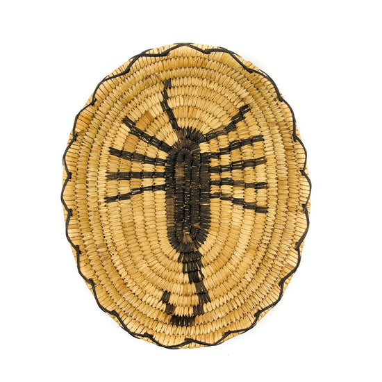 Vintage Desert Scorpion Oval Basket Tray