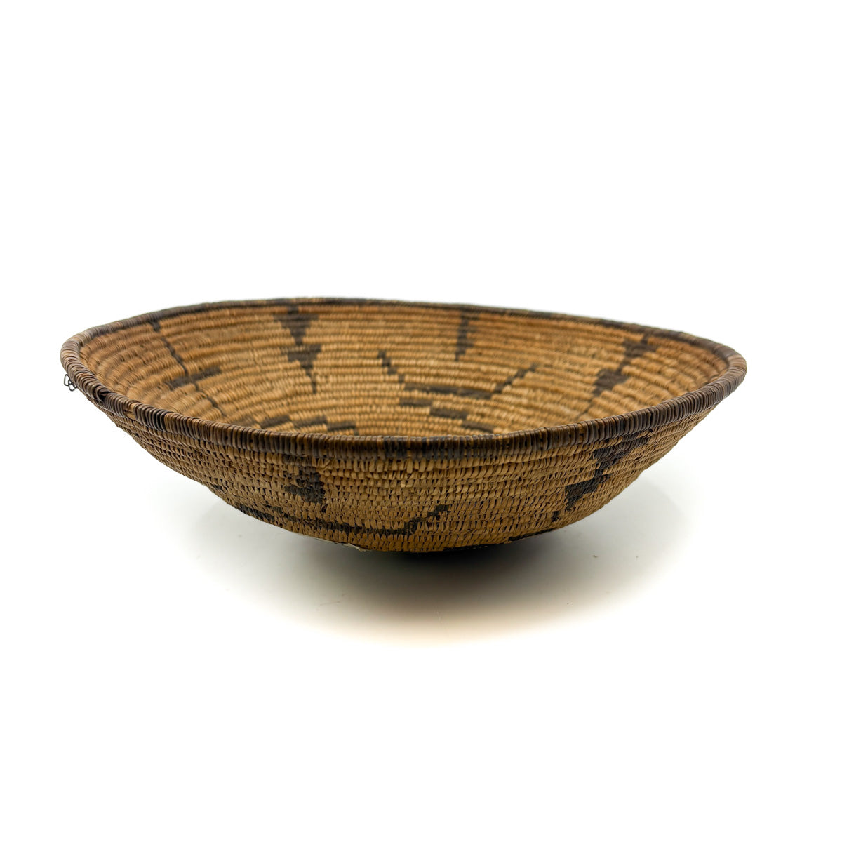 Vintage Yavapai Basket with Lightning, Rain and Other Symbols - Circa 1890