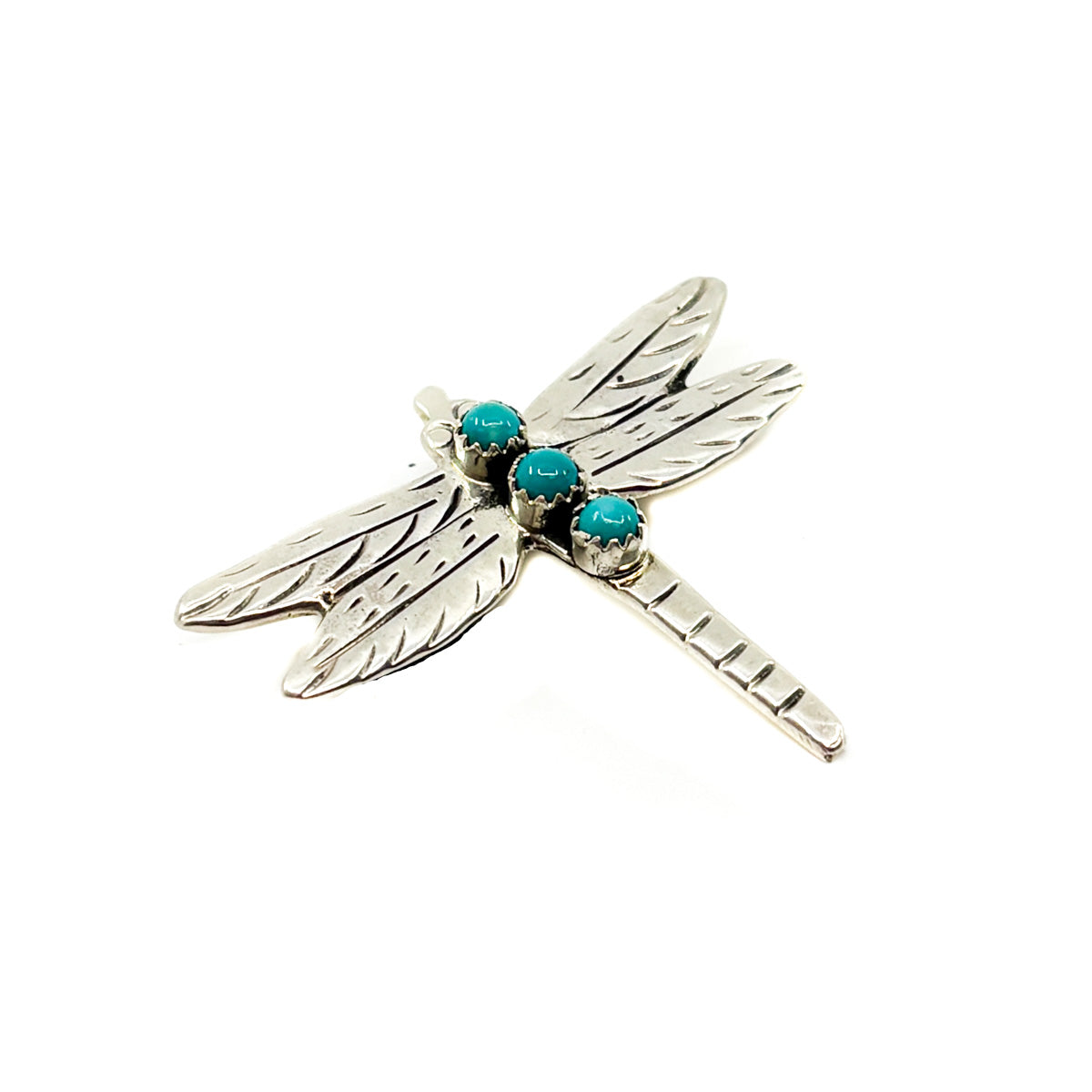 Silver Dragonfly Pin/Pendant