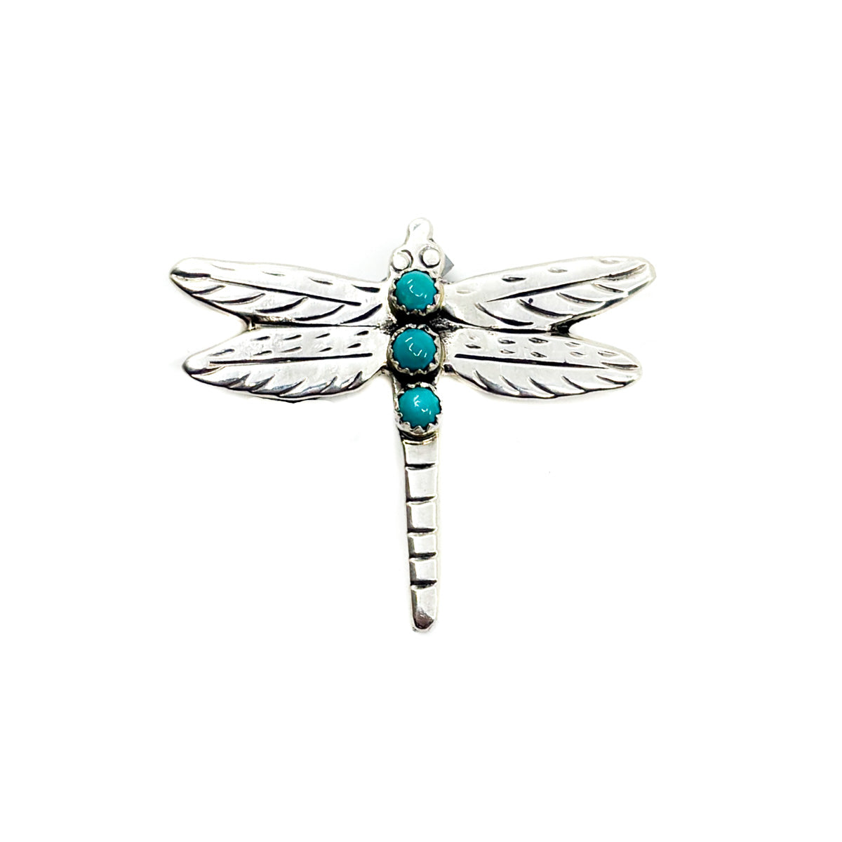 Silver Dragonfly Pin/Pendant