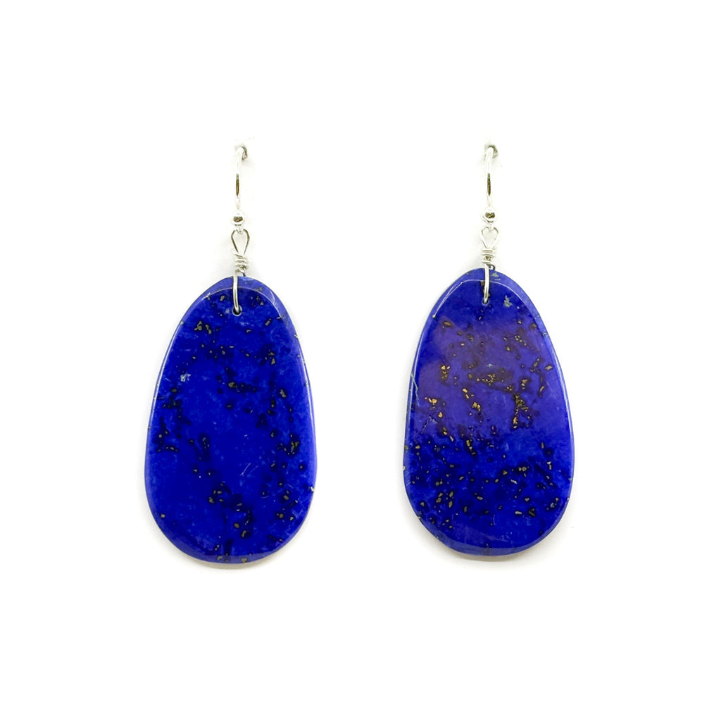 Lapis Slab in Long Oval Shape – Native-Seeds-Search