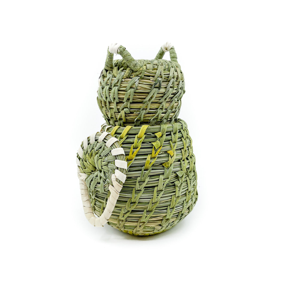 Load image into Gallery viewer, Owl Sculpture Basket - Tohono O&amp;#39;odham
