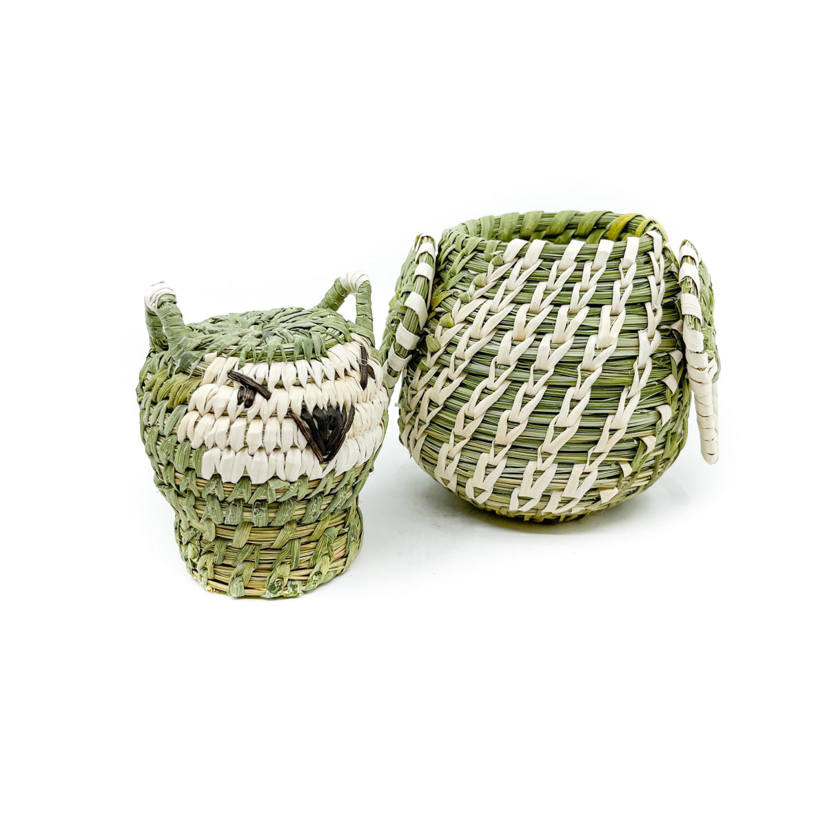 Owl Sculpture Basket - Tohono O'odham