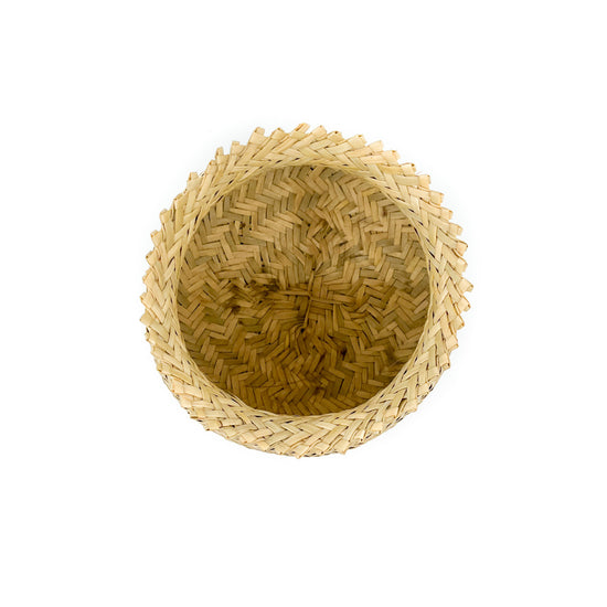 Load image into Gallery viewer, Small Finely Woven Woven Olla
