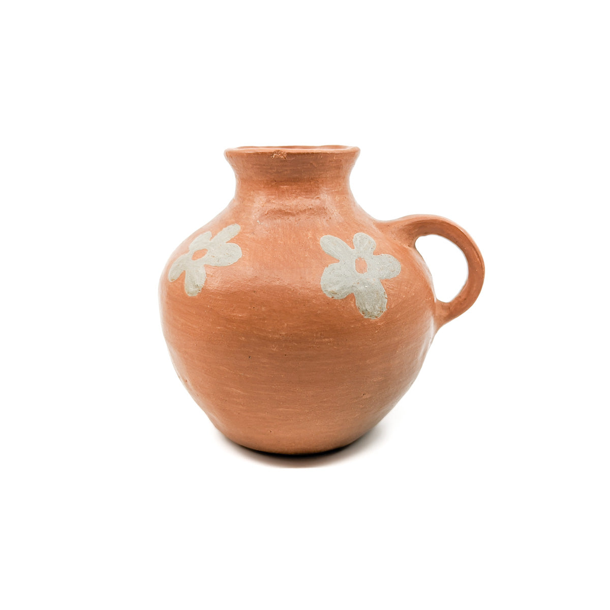 Rarámuri Pottery Vase with Handle