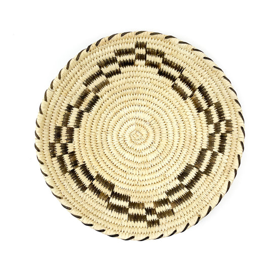 Tohono O'odham Basket with Continuous Coyote Track Design