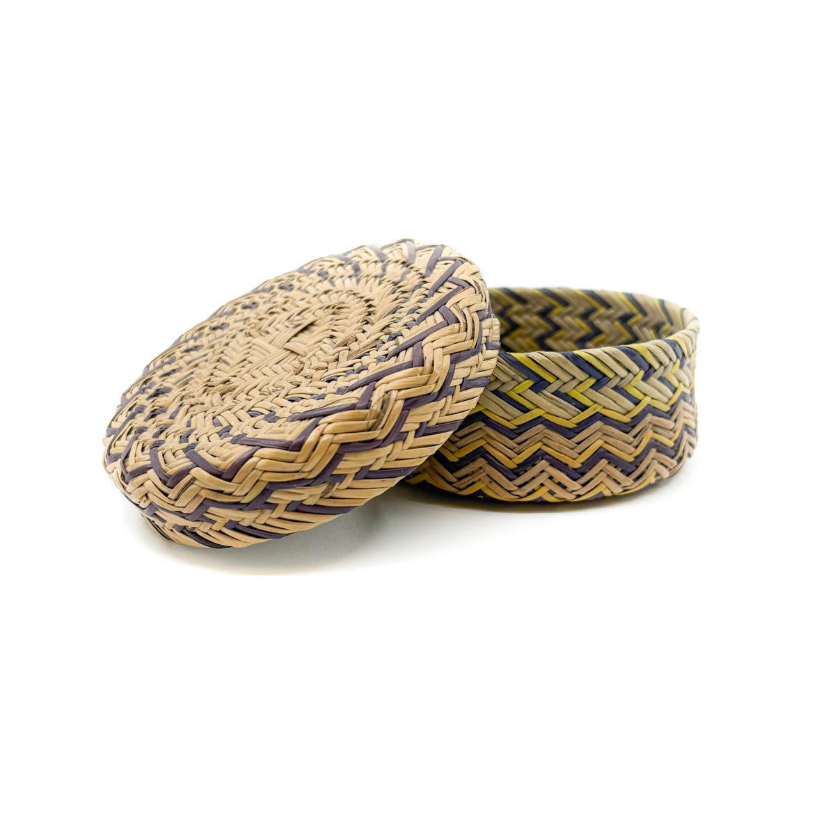 Natural Tones Pine Needle Basket