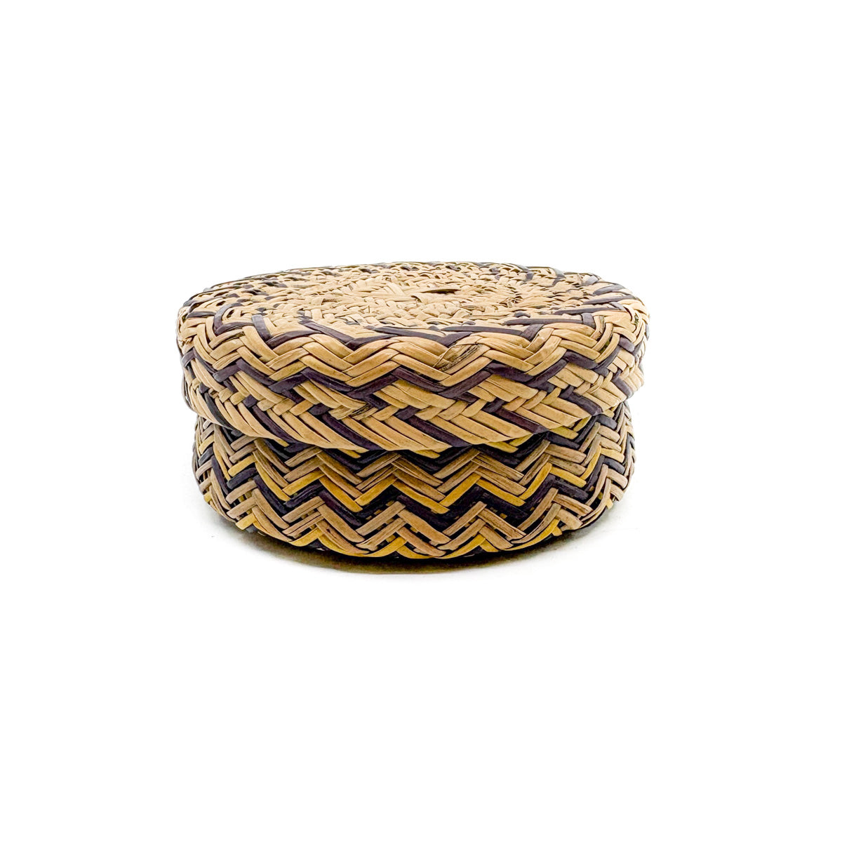 Natural Tones Pine Needle Basket