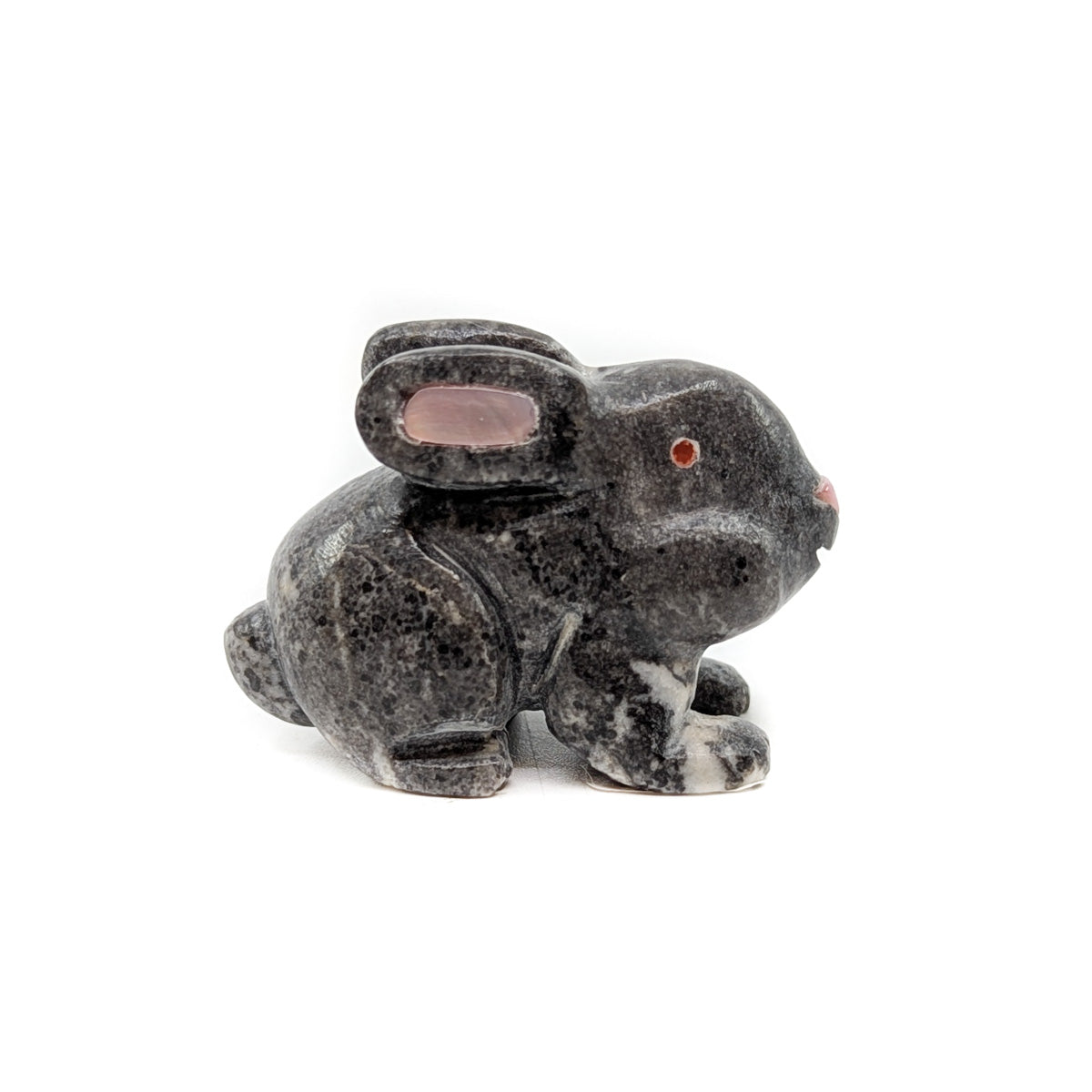 Exquisitley Detailed Leopard Stone Bunny