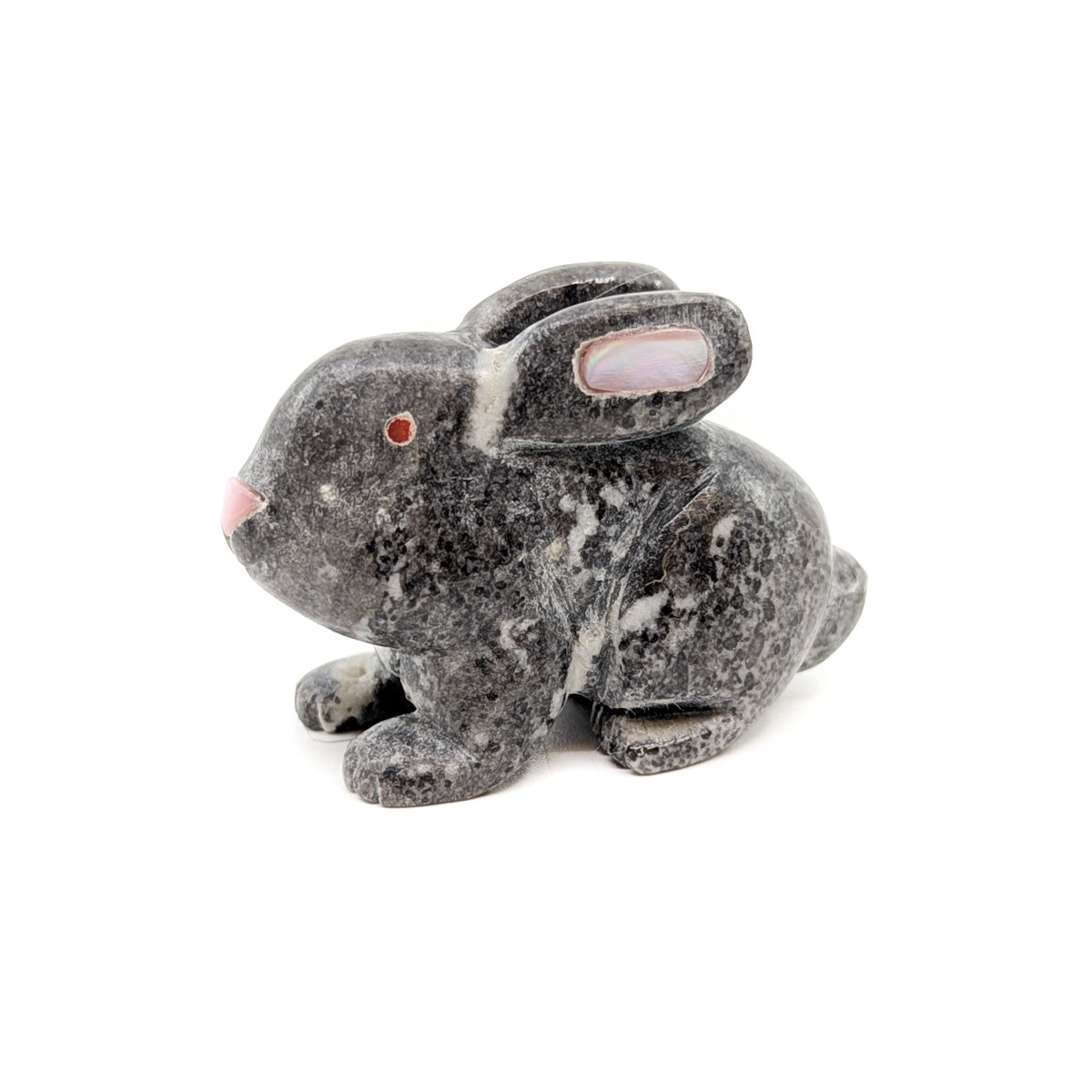 Exquisitley Detailed Leopard Stone Bunny
