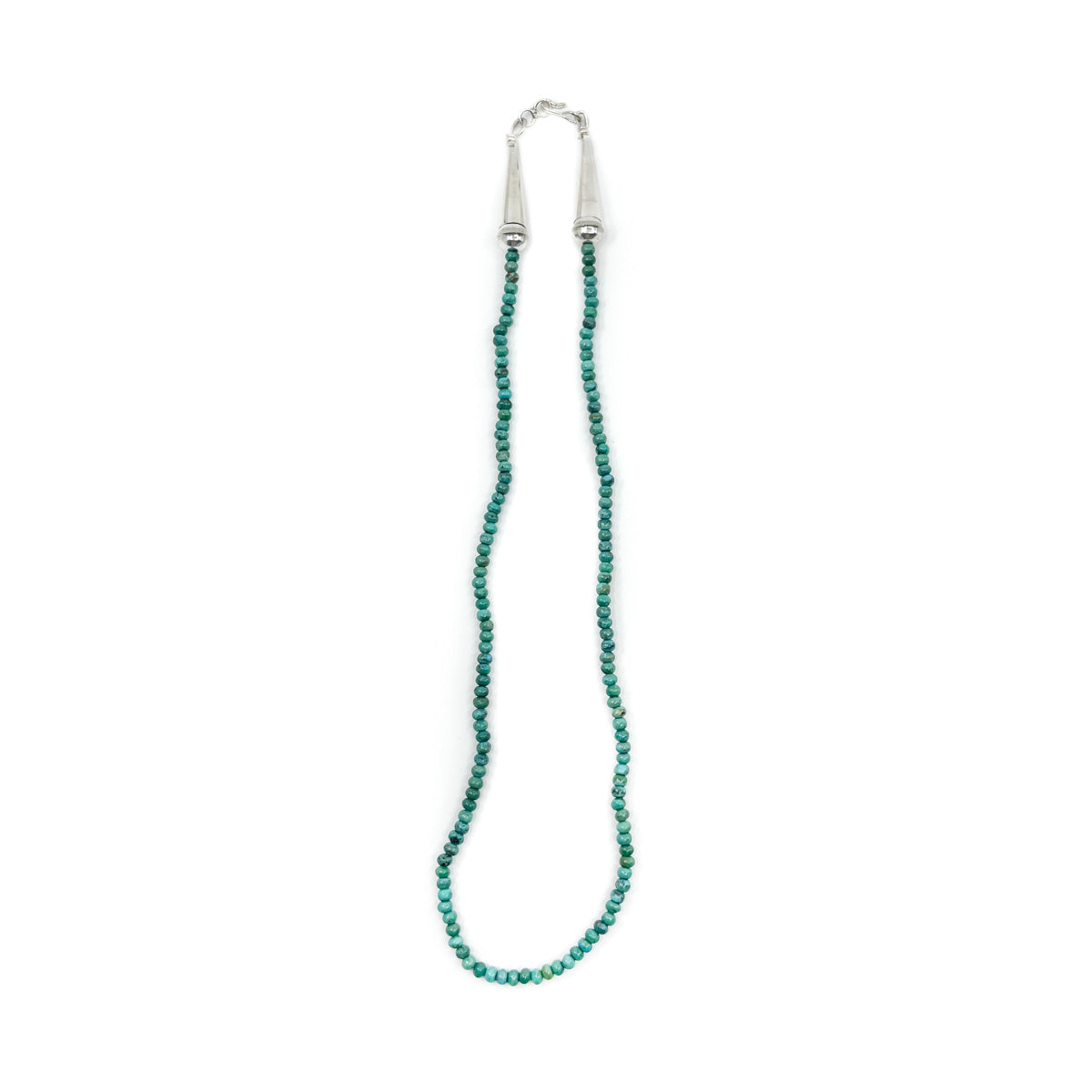 Beautiful Blue-Green Turquoise Bead Necklace