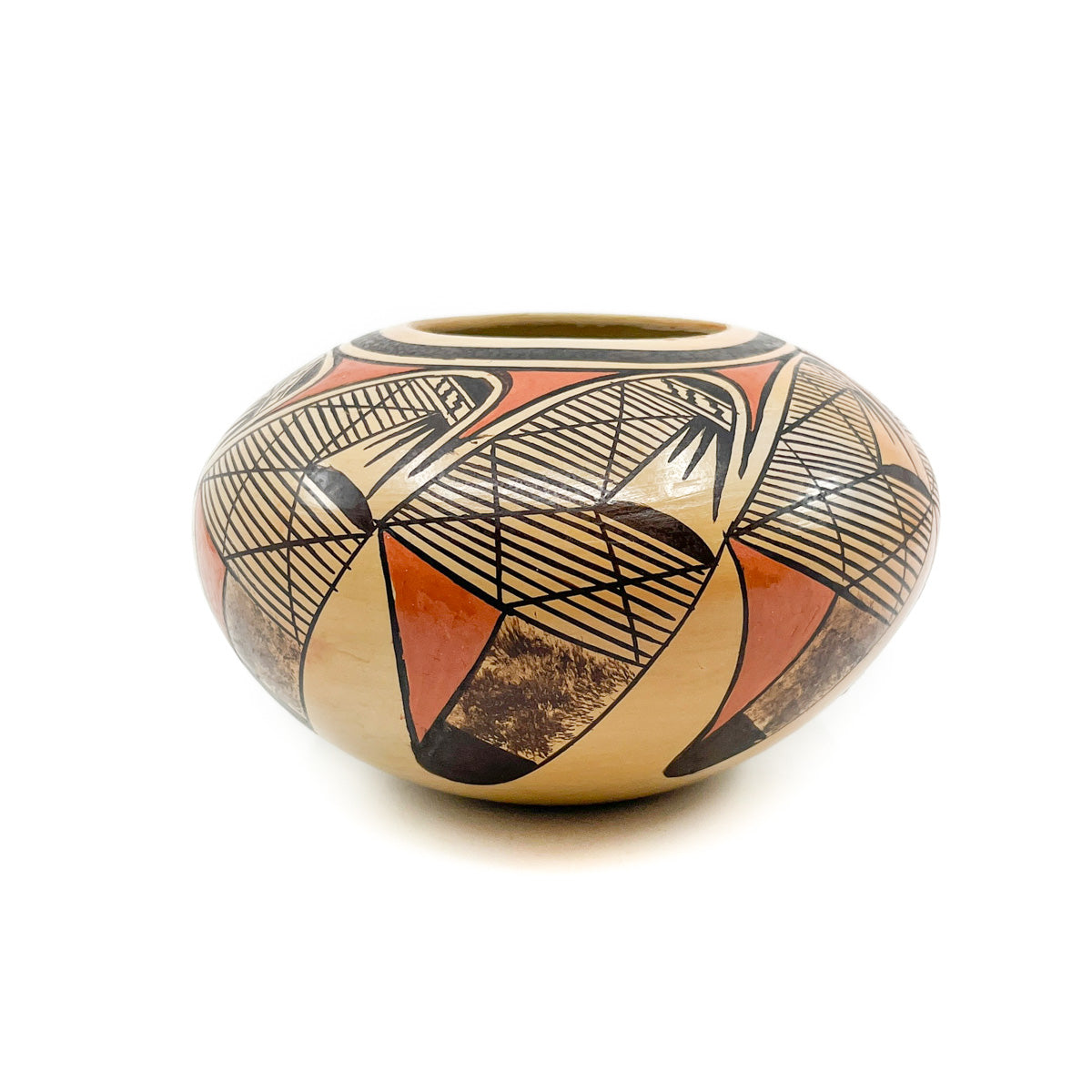 Small Hopi Pot with Migration Pattern