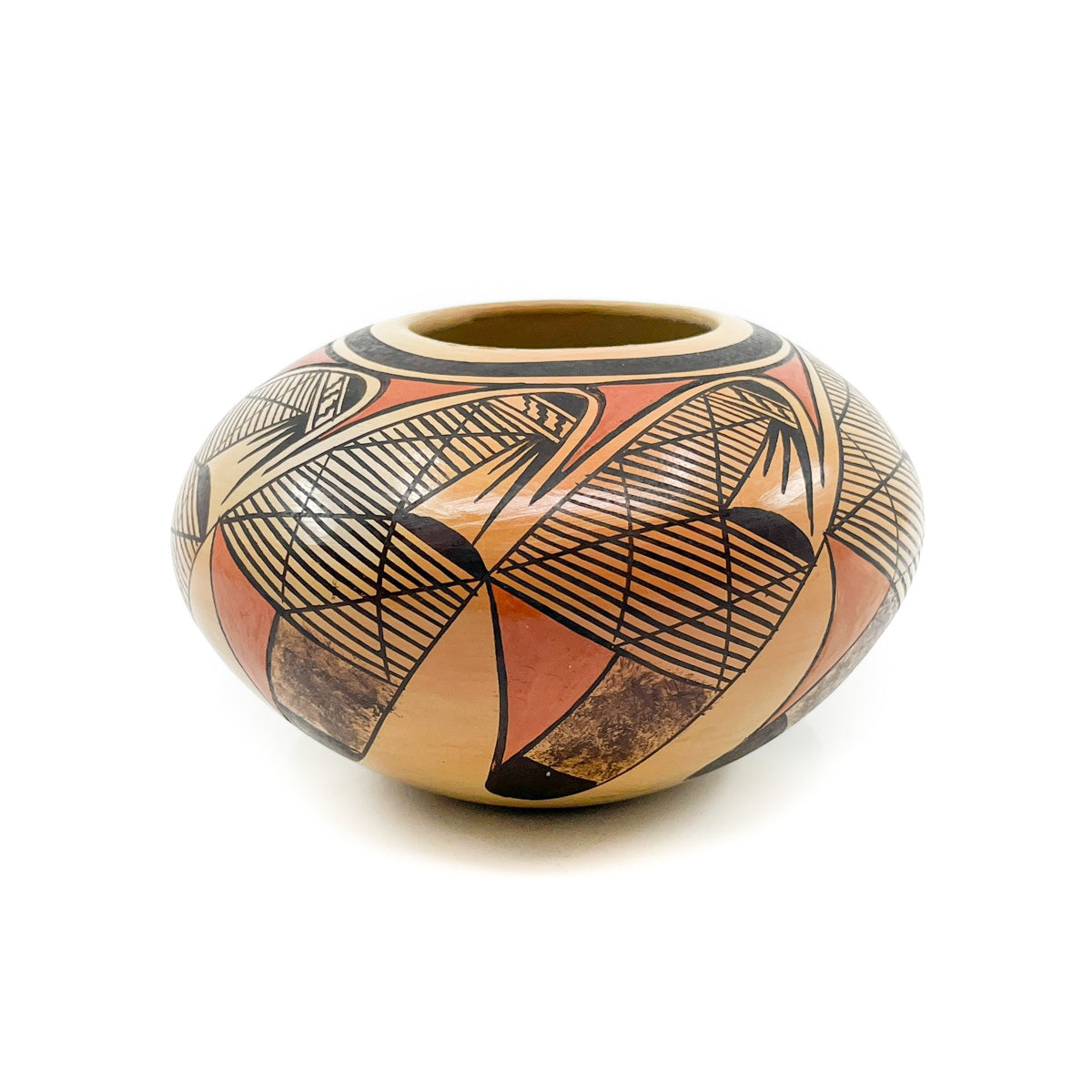 Small Hopi Pot with Migration Pattern