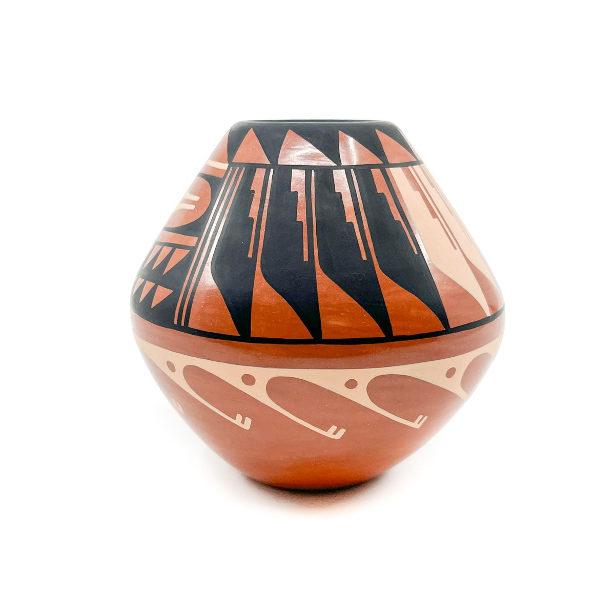 Pottery Jar by C. G. Loretto, Jemez