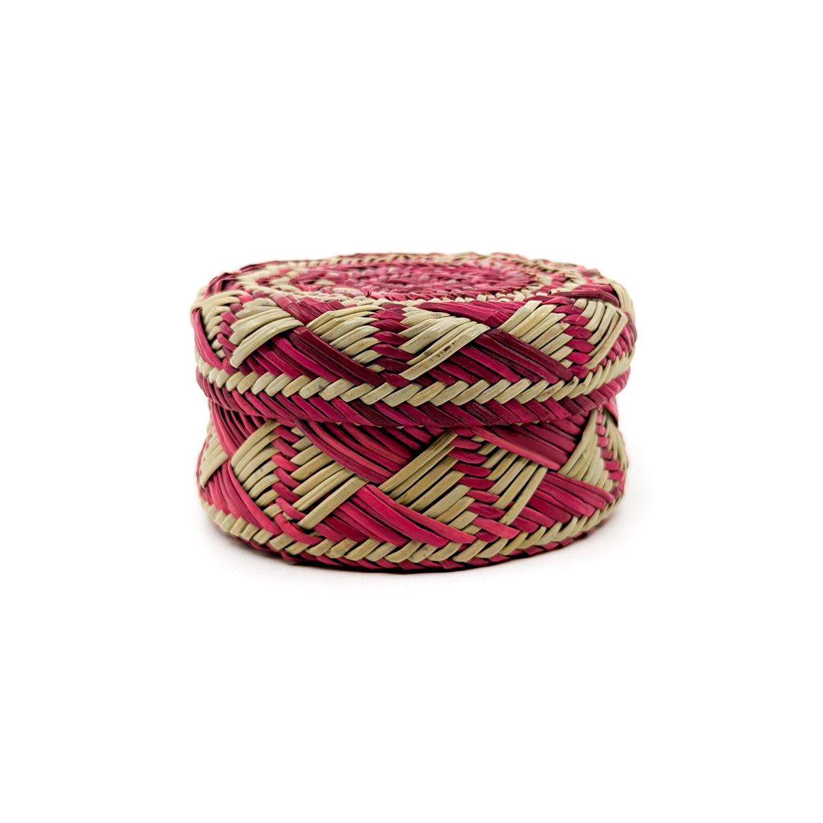 Red Pine Needle Basket