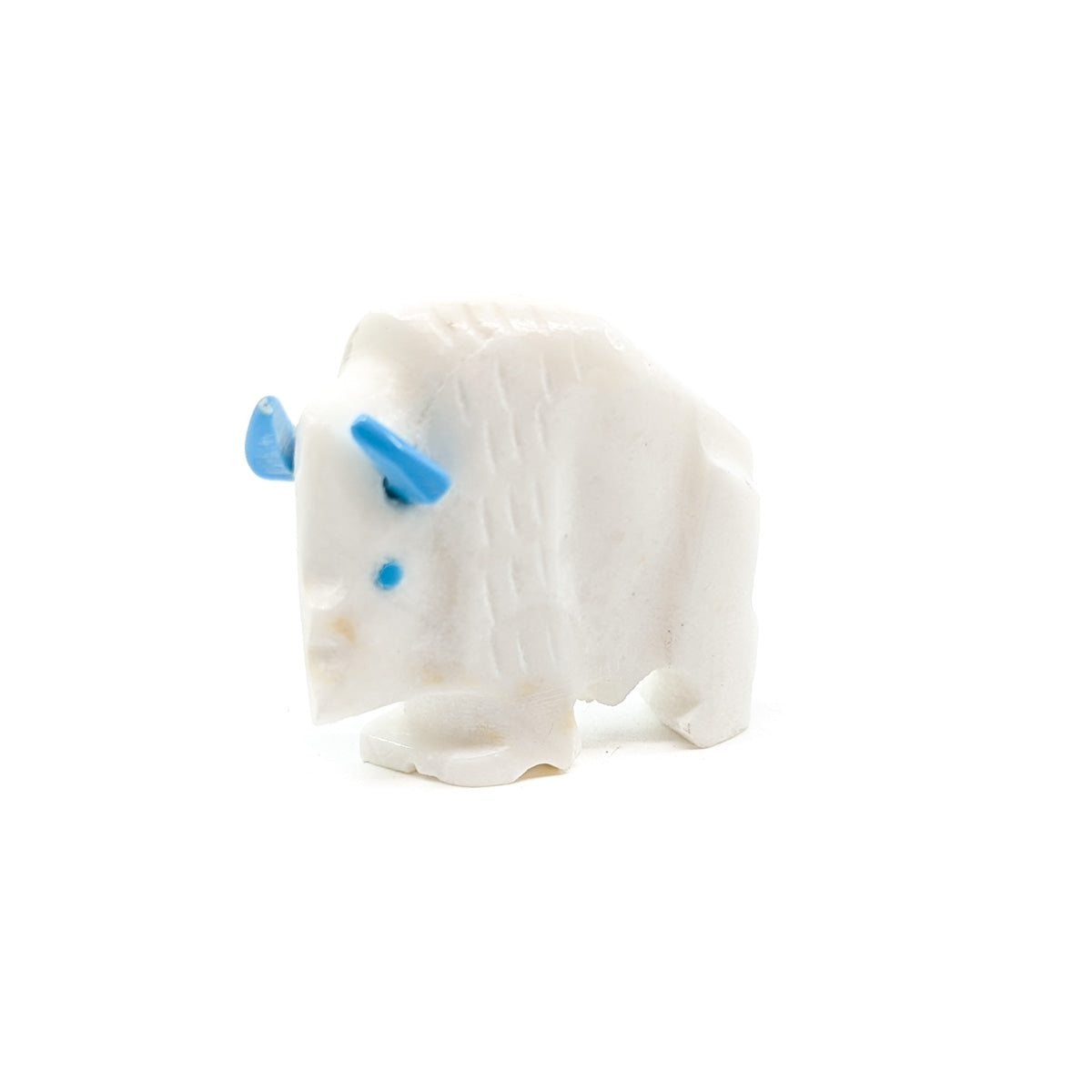 White Marble Buffalo