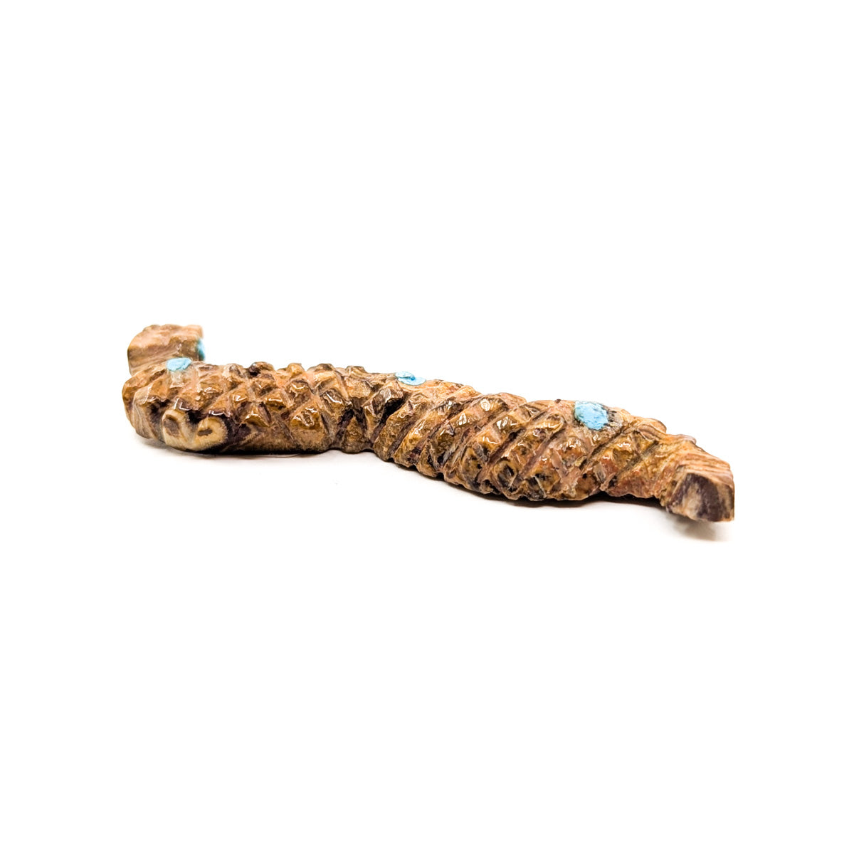Onyx Snake Carving