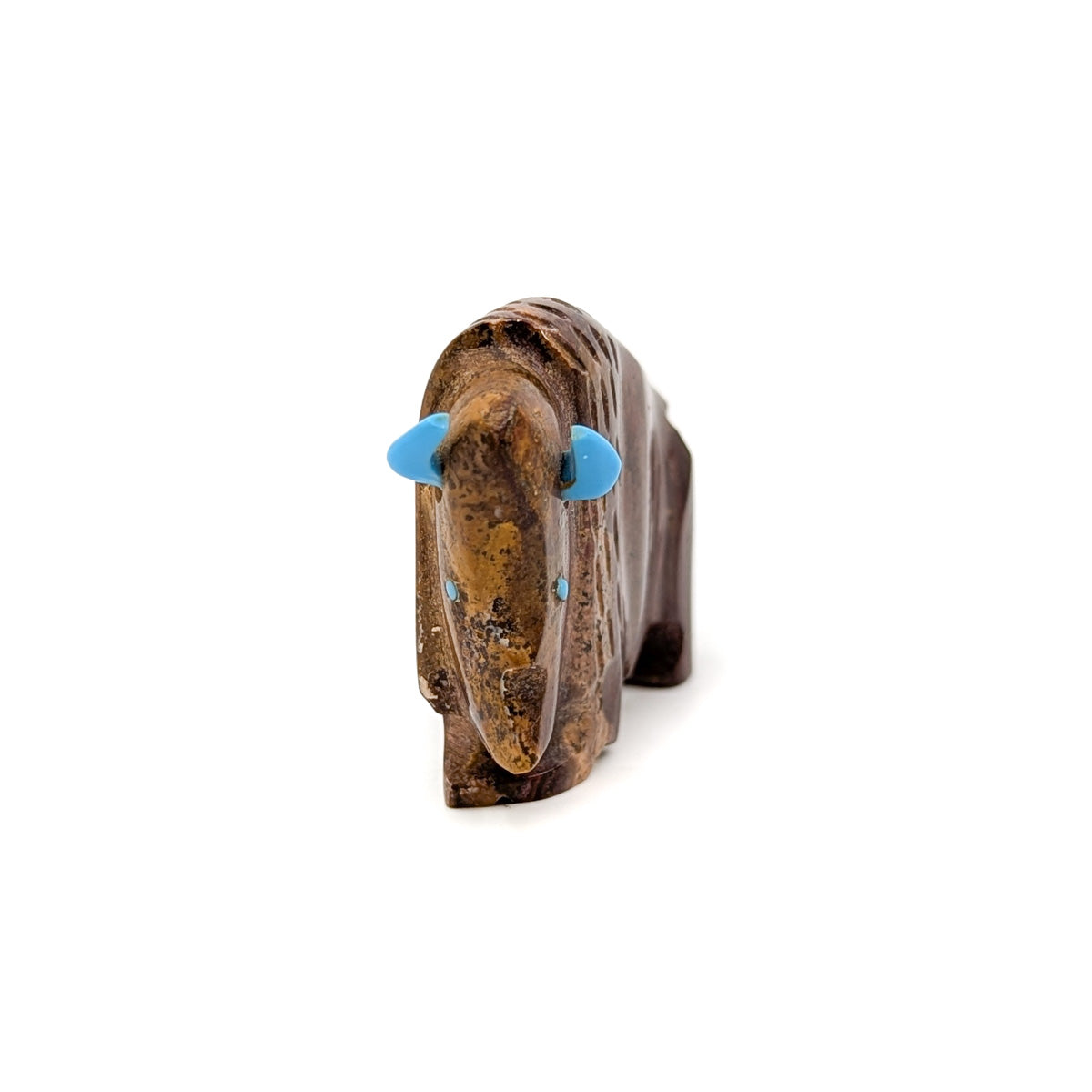 Picasso Marble Buffalo Carving