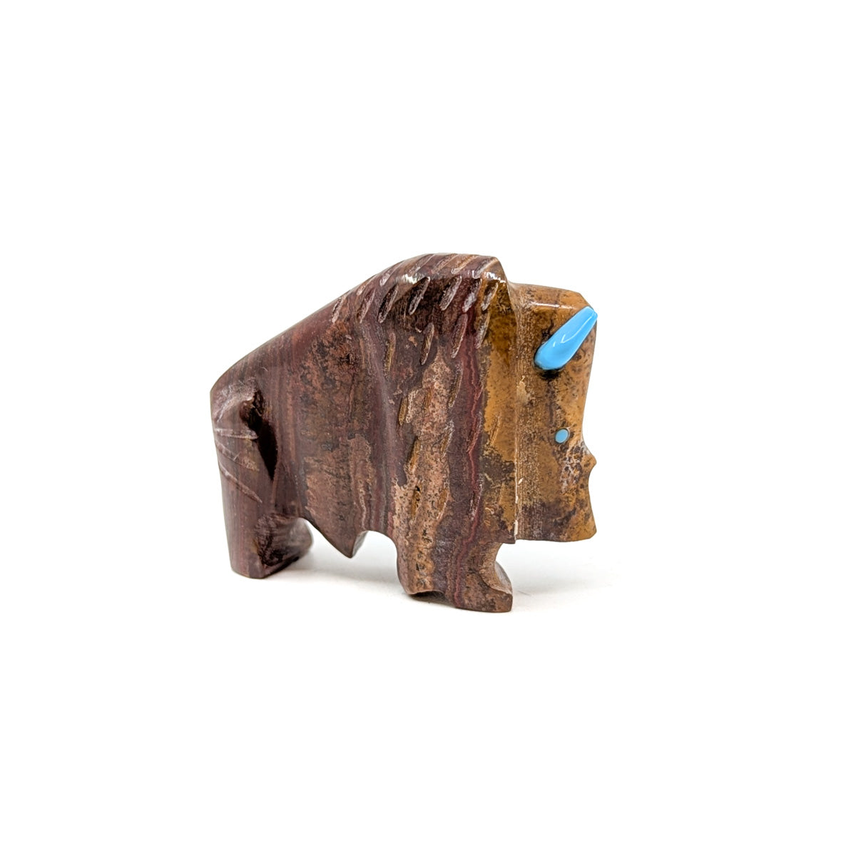 Picasso Marble Buffalo Carving