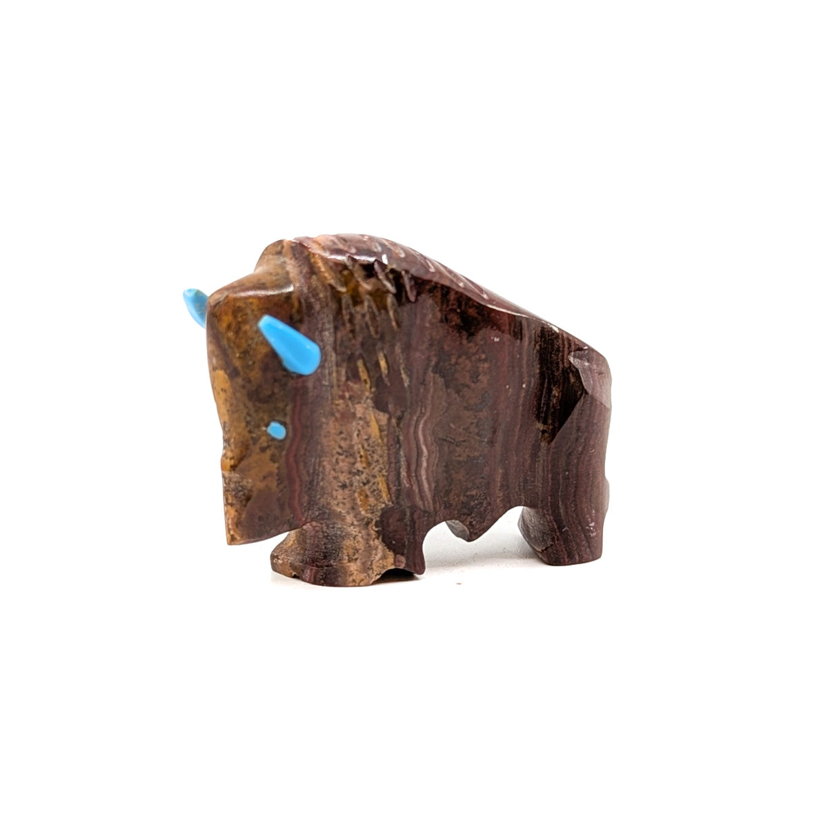 Picasso Marble Buffalo Carving