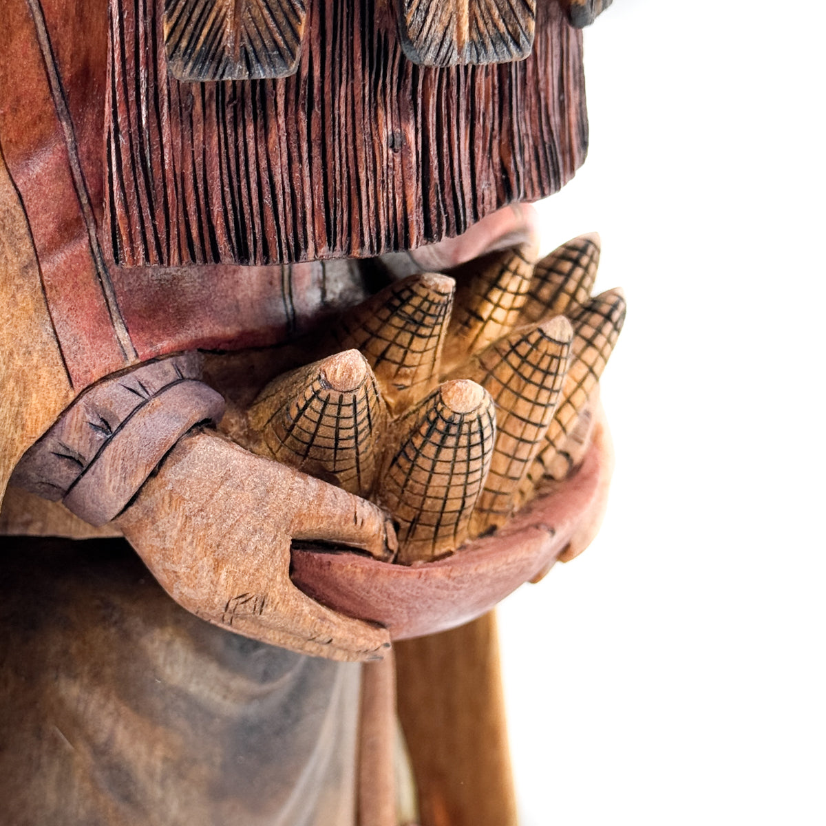 Majestic Yellow Corn Maiden Sculpture