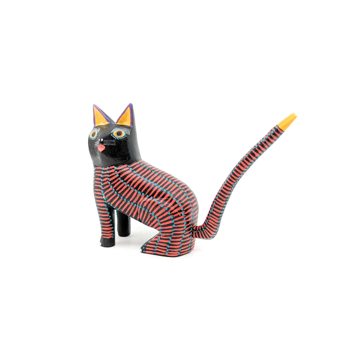 Cheerful Red Striped Cat
