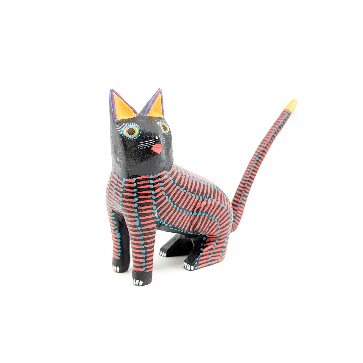Cheerful Red Striped Cat