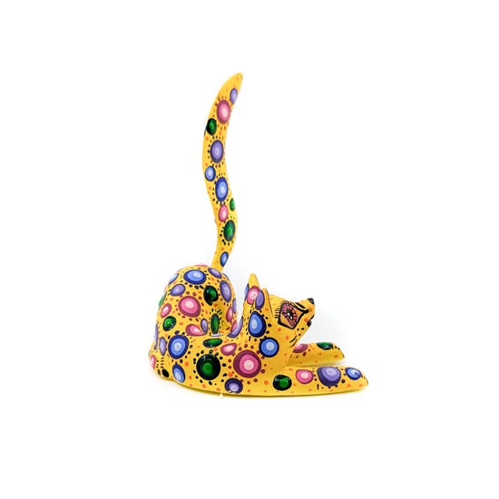 Yellow Spotted Cozy Cat