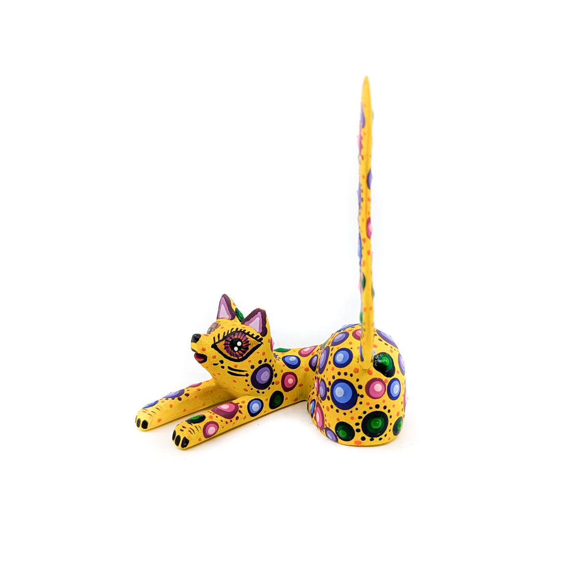 Yellow Spotted Cozy Cat