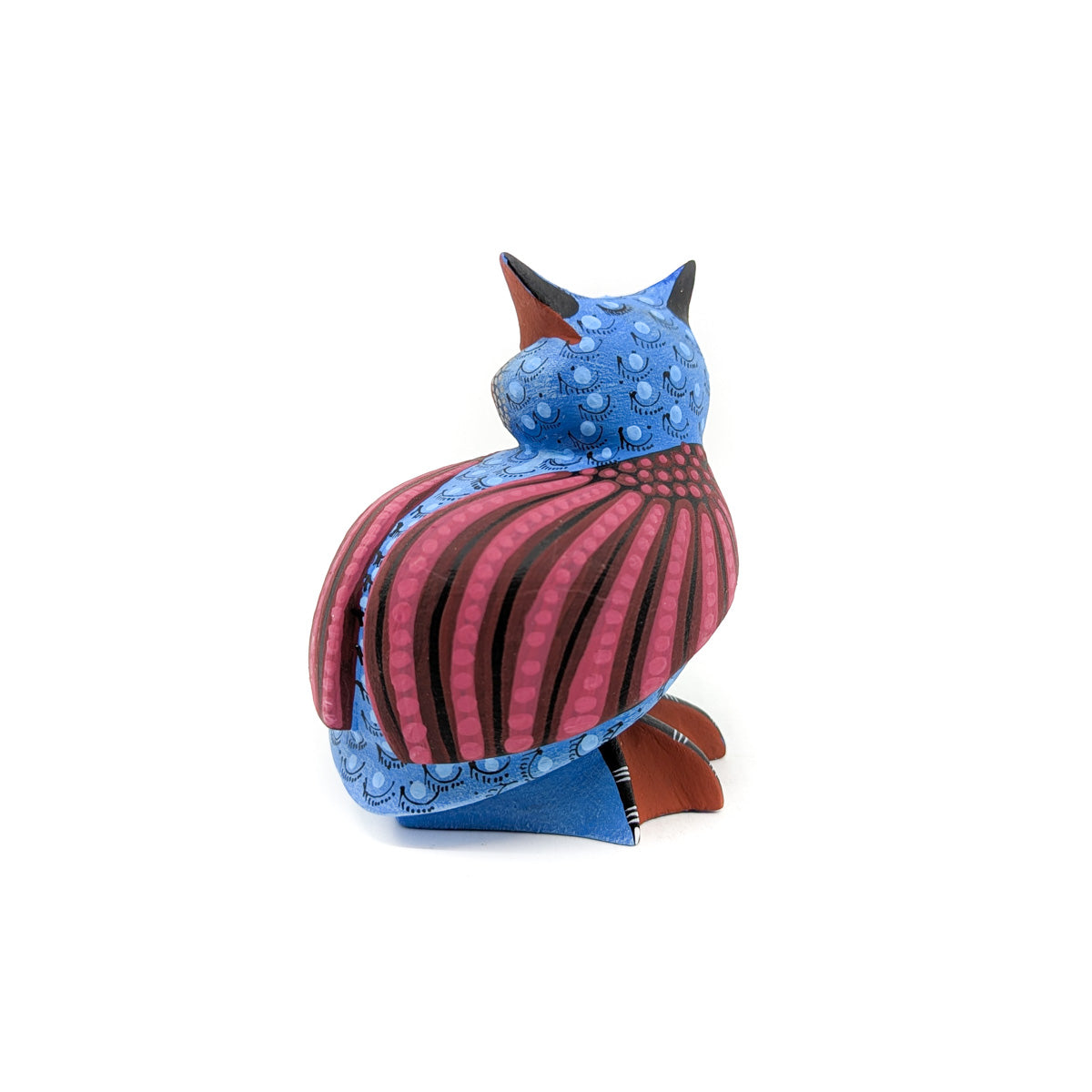 Blue and Magenta Owl