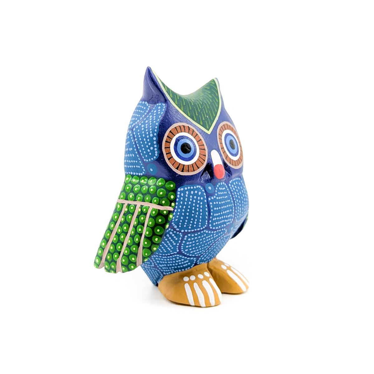 Green and Blue Owl