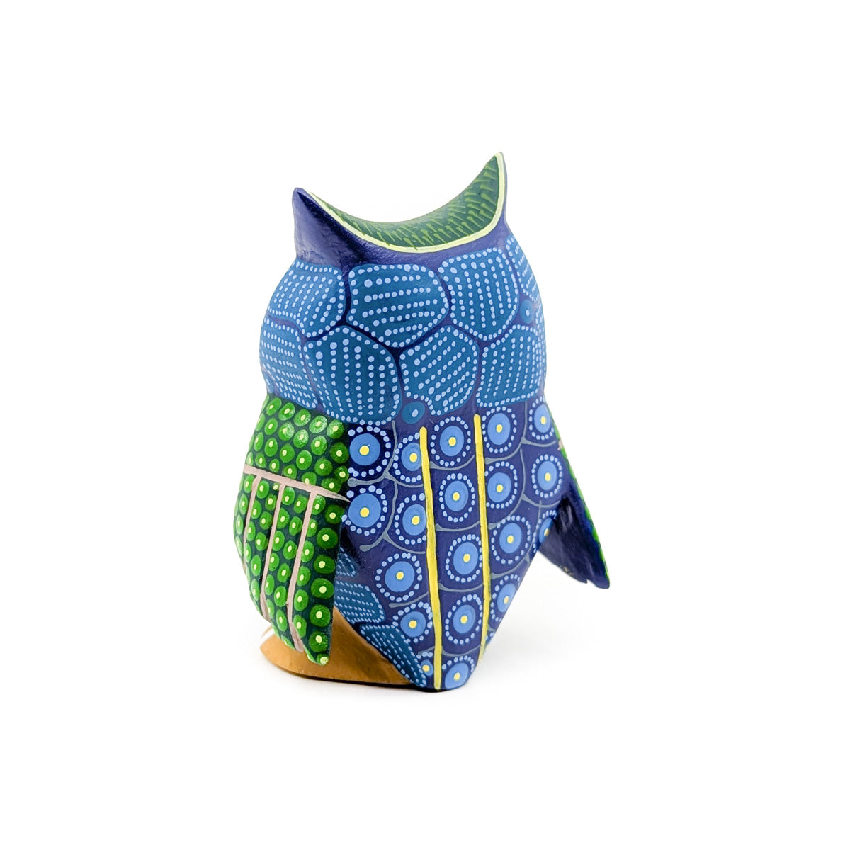 Green and Blue Owl