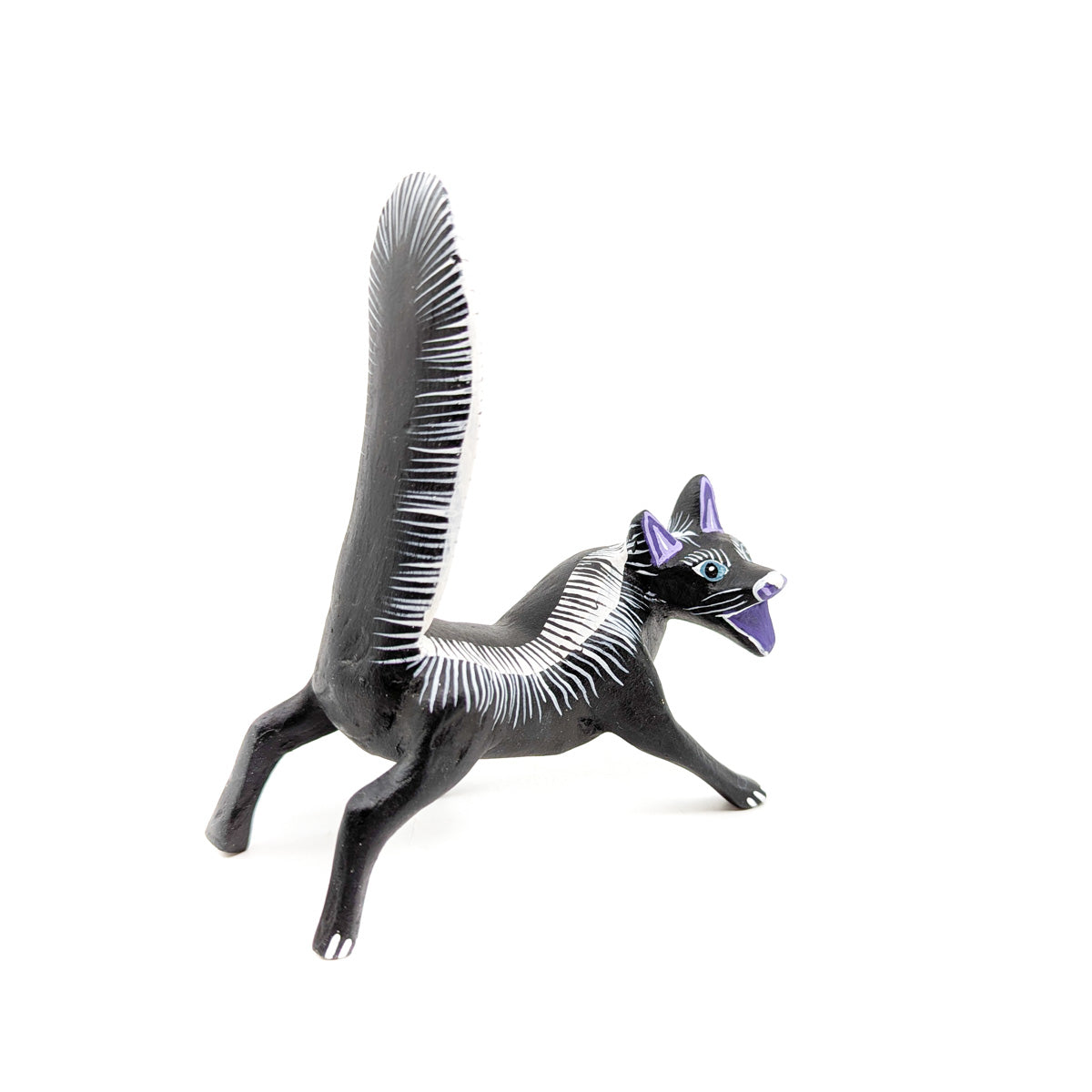 Whimsical Black and White Skunk