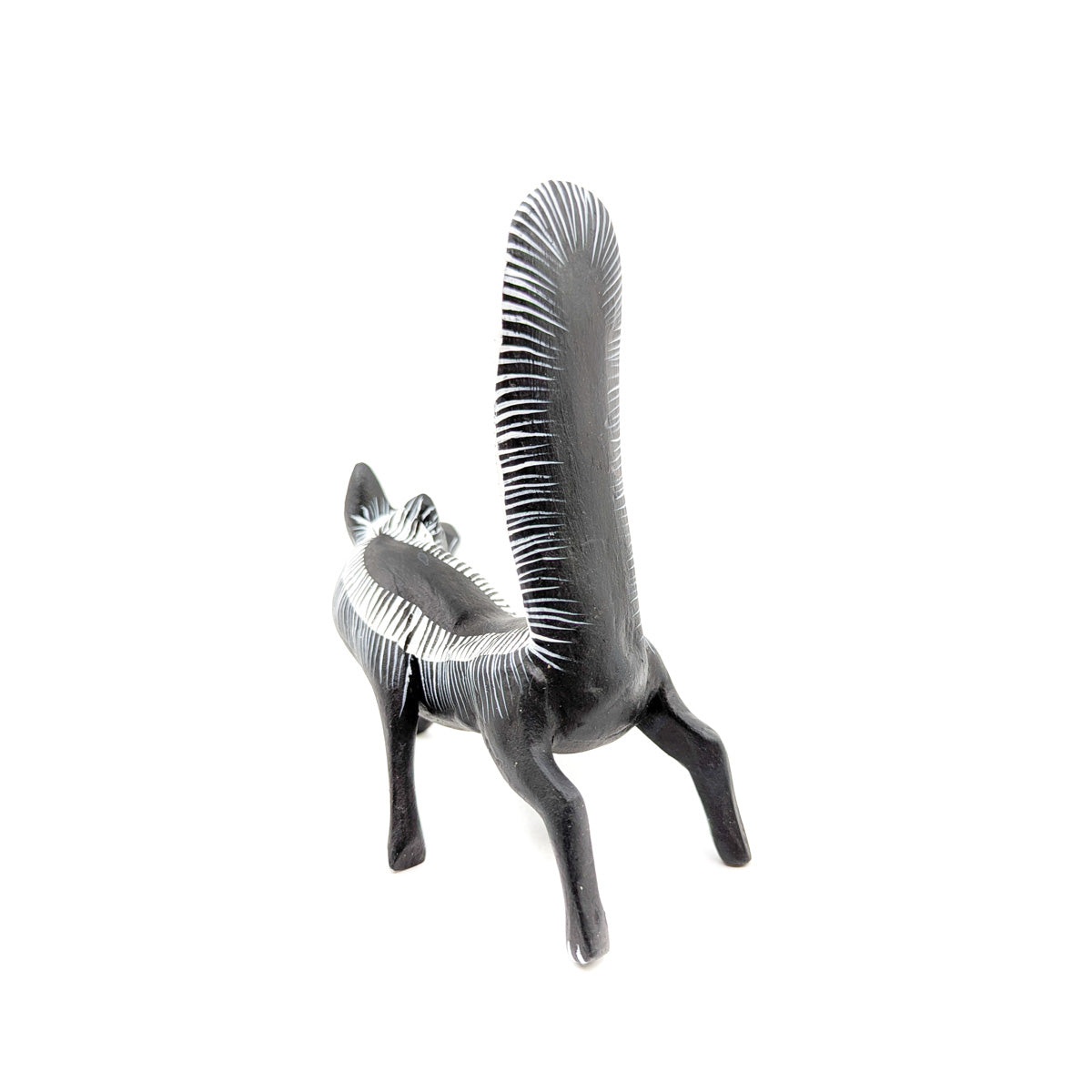 Whimsical Black and White Skunk