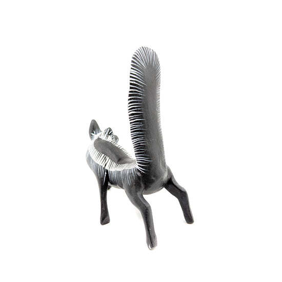 Whimsical Black and White Skunk