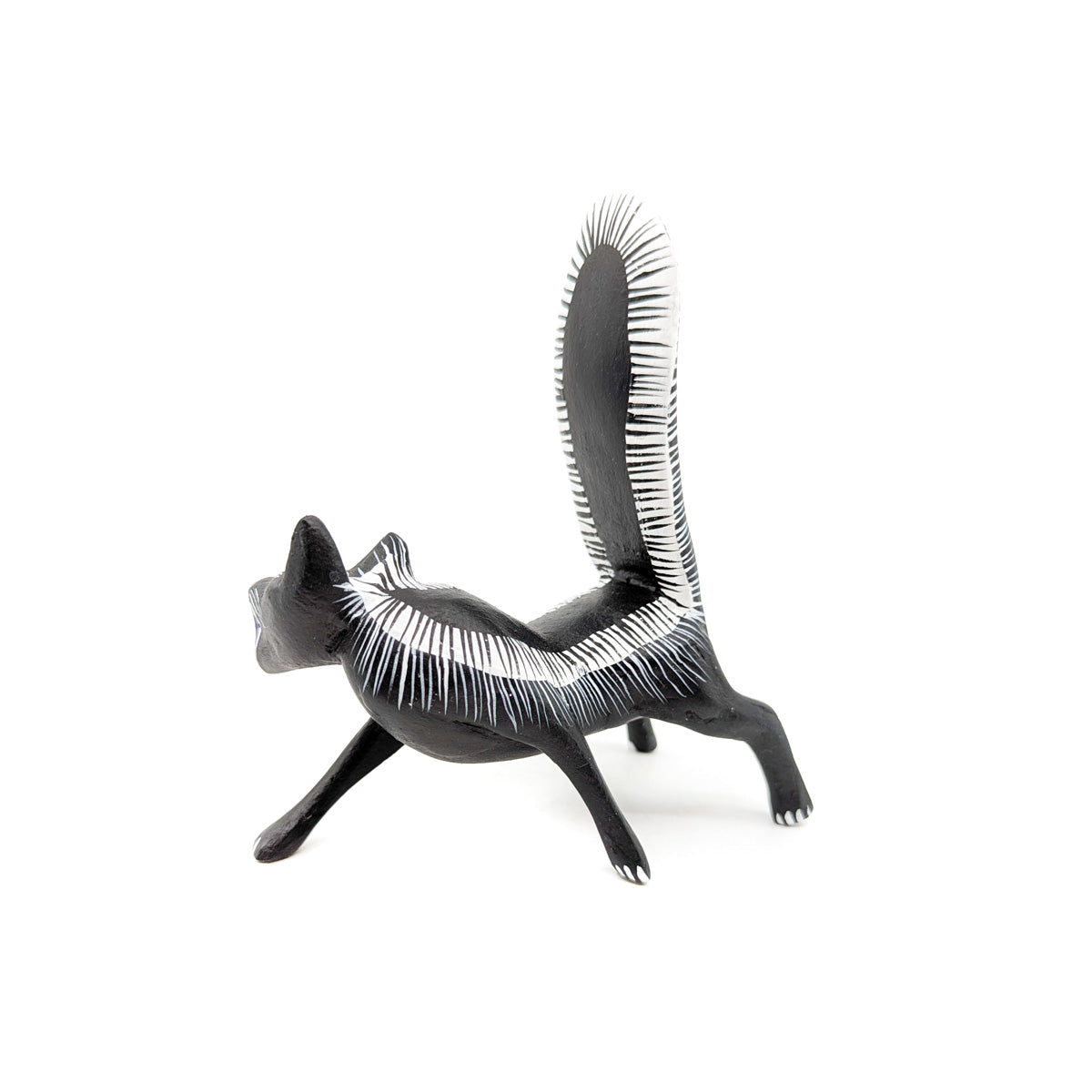 Whimsical Black and White Skunk