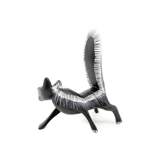 Whimsical Black and White Skunk
