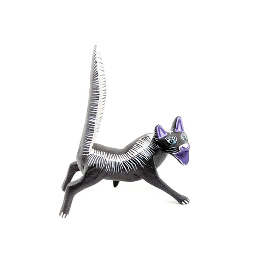 Whimsical Black and White Skunk