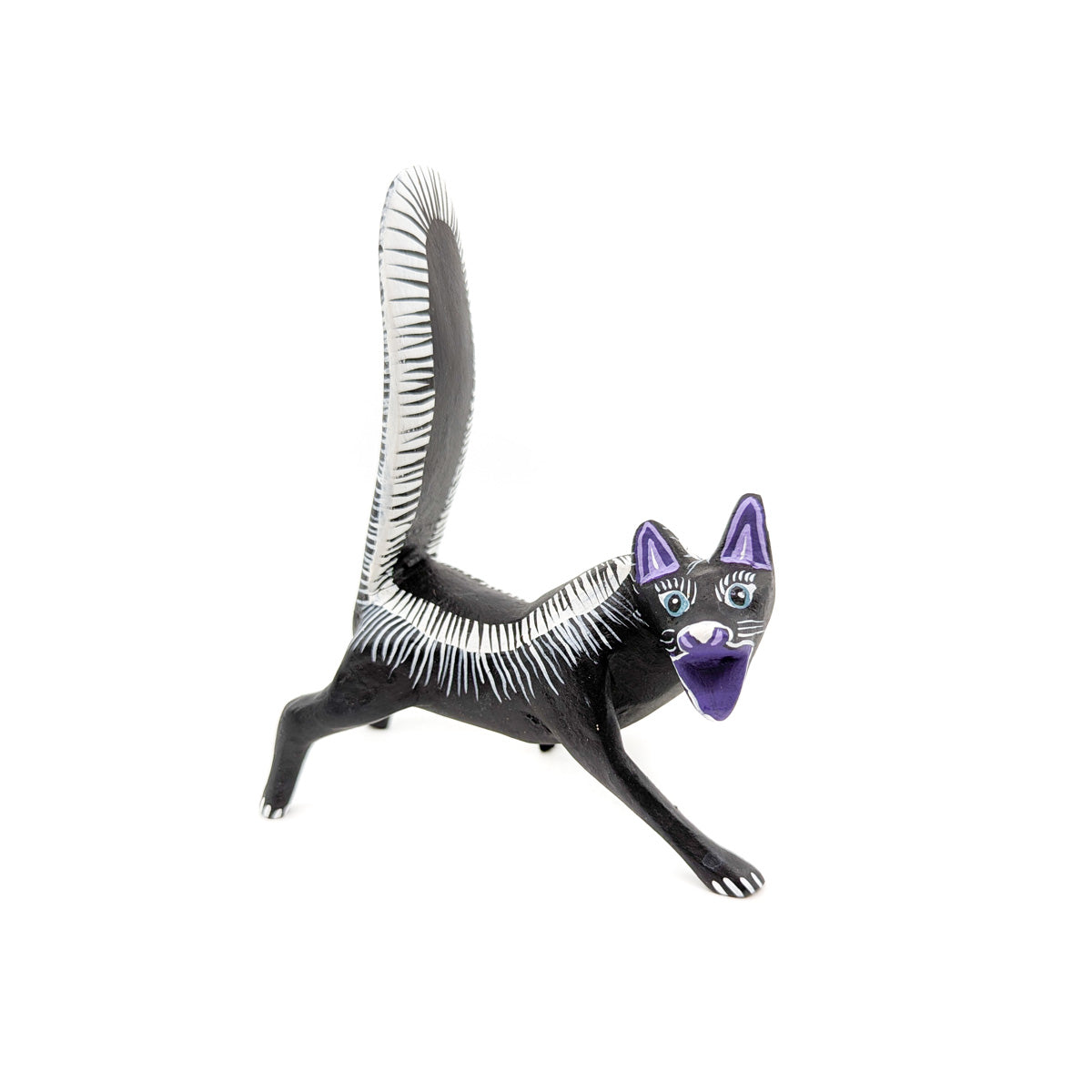 Whimsical Black and White Skunk