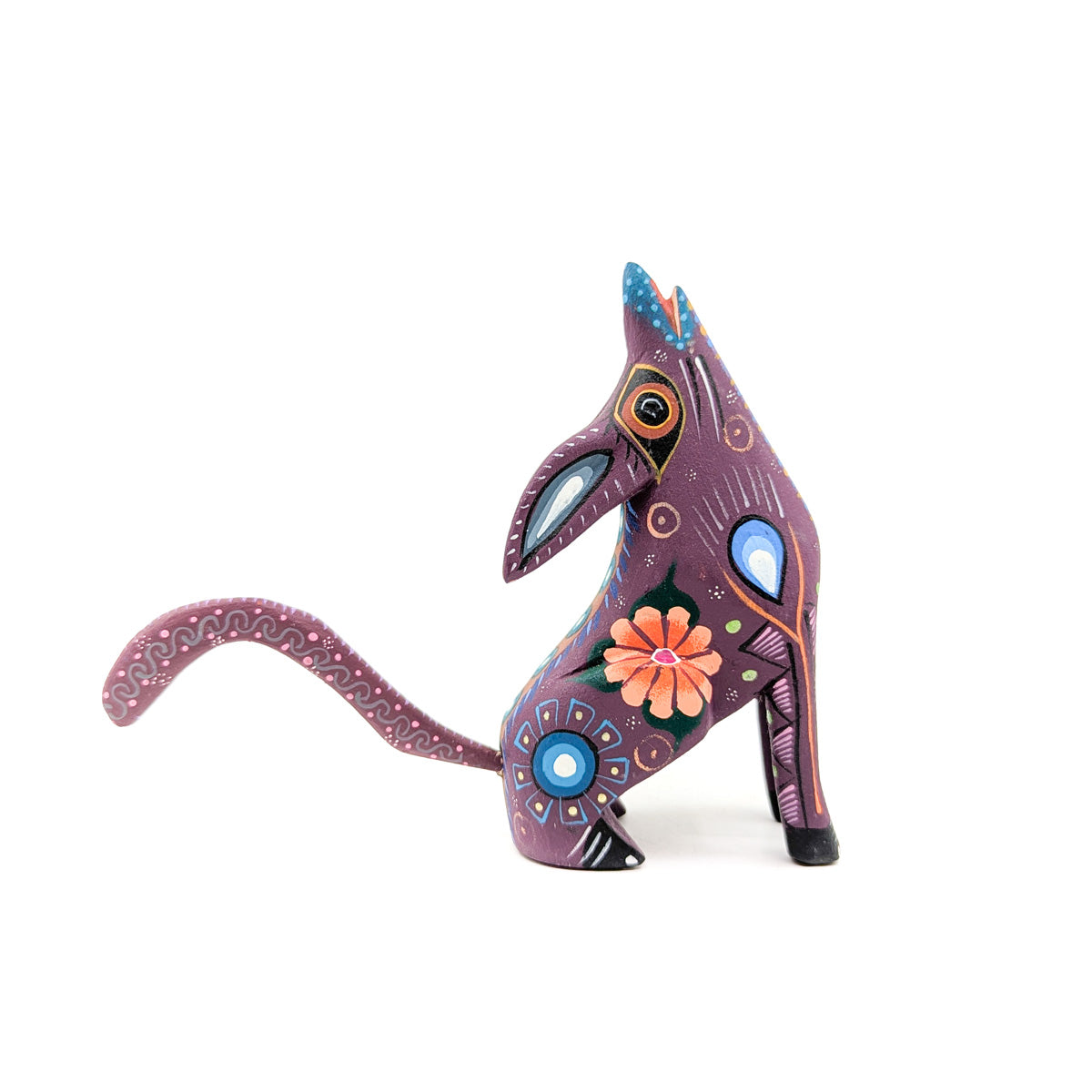 Purple Howing Coyote