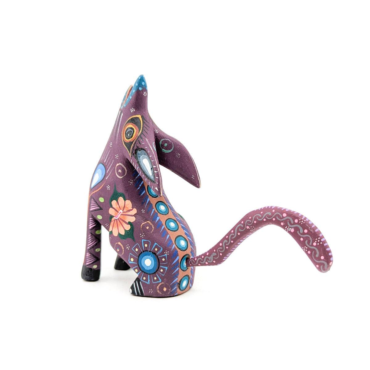 Purple Howing Coyote